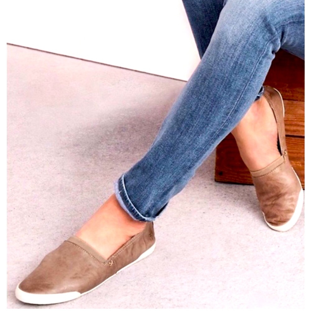 THIS ITEM IS SOLD.  Frye Melanie Leather Slip On